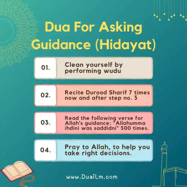 Dua For Asking Guidance (Hidayat)