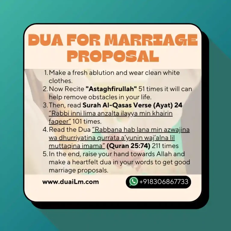 Steps To Perform Dua For Marriage Proposal