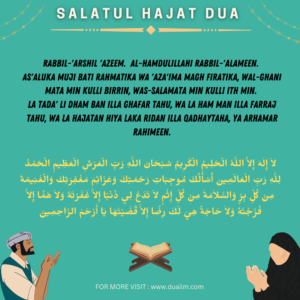 Salatul Hajat Dua – The Prayer of Need or Urgent Help